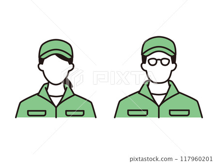 Livestock farmers wearing work clothes Livestock farmers wearing work clothes 117960201