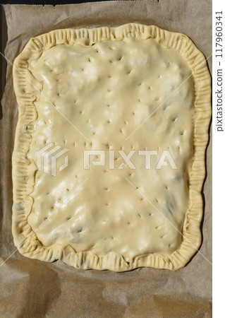 Preparation of Soparnik 117960341