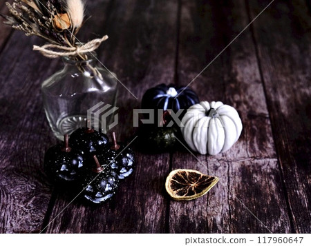 Halloween pumpkin ornament 117960647
