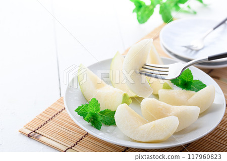 質地酥脆的二十精梨（剪切圖） 117960823