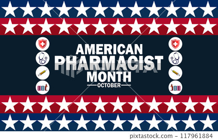 American Pharmacist Month, background 117961884