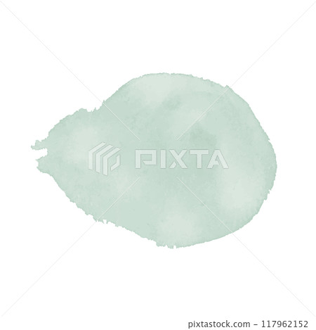 Pastel watercolor blot background. Brush stroke abstract shape 117962152