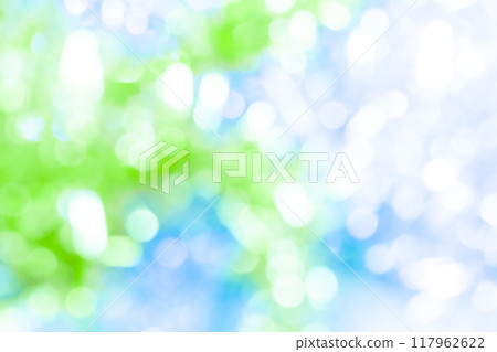 Sparkling blue and green background material 117962622