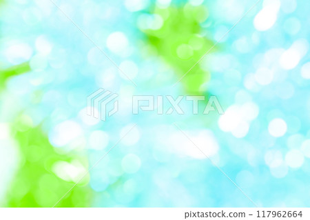Sparkling blue and green background material 117962664