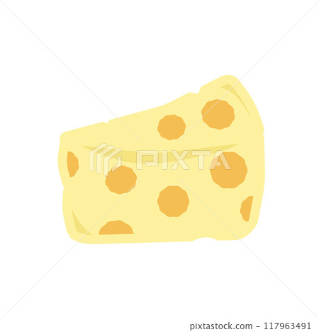 Cheese illustration 117963491