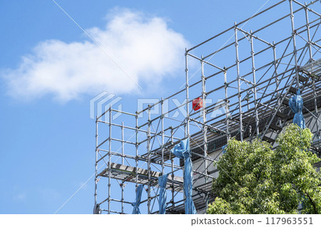 腳手架青空 117963551
