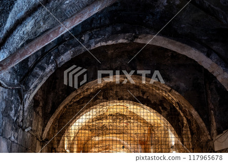 Substructures of Roman Historical Complex of the Palace of Diocletian, UNESCO world heritage site in Split, Croatia 117965678