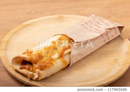 Stick Pizza (Cheese & Vienna sausage) 117965696