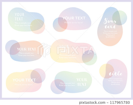 手繪形狀框架 手繪形狀框架 117965780
