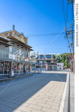 The streets of Tateyamadera (Shizuoka Prefecture) 117965818