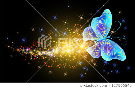 Fantastic butterfly 117965843