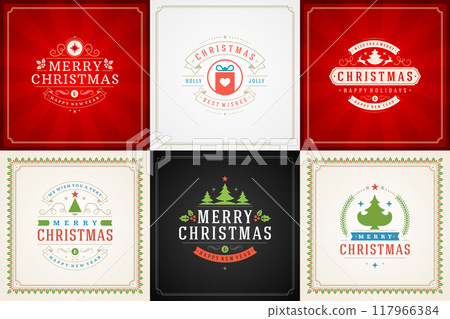 Merry Christmas greeting cards templates and backgrounds design. Merry Christmas greeting cards templates and backgrounds design. 117966384