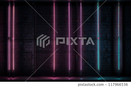 霓虹燈背景 ⑤ 霓虹燈背景 ⑤ 117966536