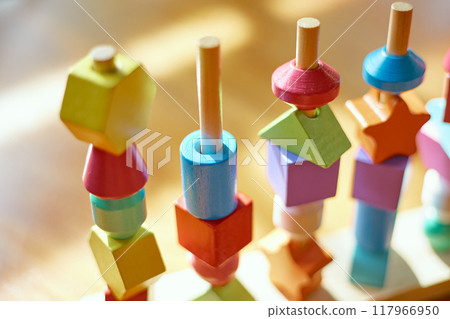 Wooden geometric shapes toy Wooden geometric shapes toy 117966950