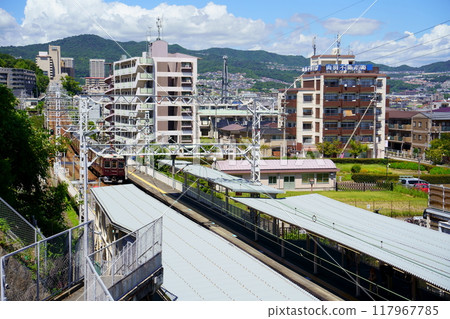 阪急電鐵今津線小林站出發車輛（兵庫縣寶塚市） 117967785