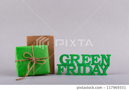 Green Friday eco friendly concept 117969331