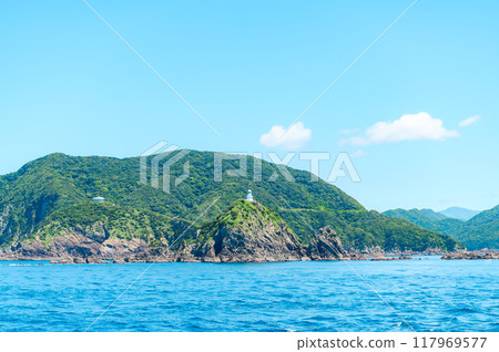 Spectacular ocean view from the boat 117969577