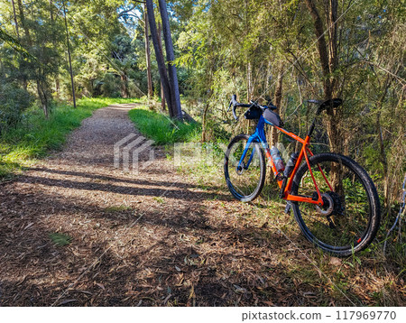 Mt Evelyn Aqueduct Trail Linear Reserve in Melbourne Australia Mt Evelyn Aqueduct Trail Linear Reserve in Melbourne Australia 117969770