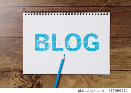 A blog with images filled in with colored pencils 117969881