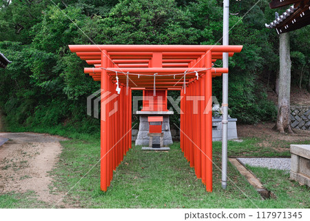 Torii gate at Ouji Shrine Torii gate at Ouji Shrine 117971345