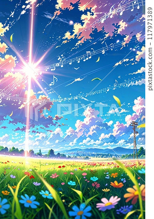 Music image illustration 117971389