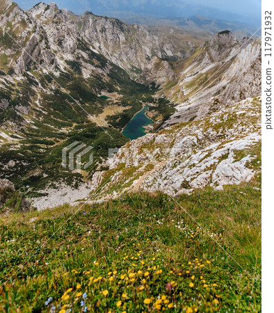 Summer Panoramic View from Bobotov Kuk Peak Summer Panoramic View from Bobotov Kuk Peak 117971932