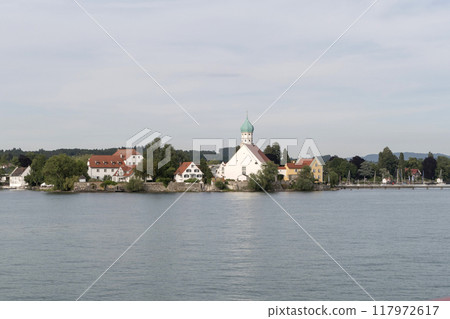 Boat trip on Lake Constance, Germany 117972617
