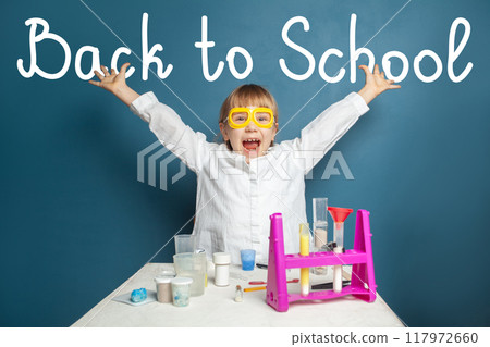 Back to school and happy education time concept Back to school and happy education time concept 117972660