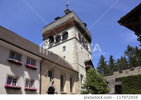 Martinsturm in Bregenz, Austria on Lake Constance 117972938