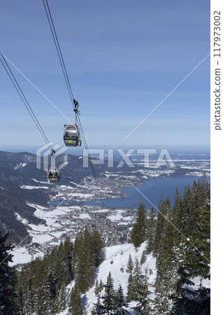 Gondola Wallberg  mountain to lake Tegernsee, Bavaria, Germany 117973002