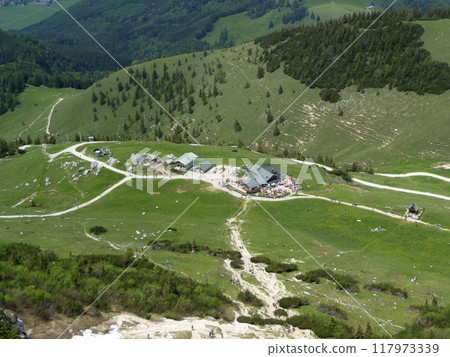 Kampenwand mountain tour in Bavaria, Germany 117973339