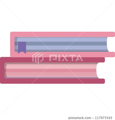 Book stack vector online education icon isolated Book stack vector online education icon isolated 117973583