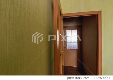 doors in a residential building doors in a residential building 117976347
