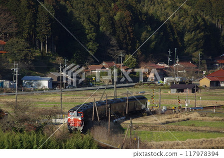 Yamaguchi Line, near Watarigawa, DD51 test run Yamaguchi Line, near Watarigawa, DD51 test run 117978394