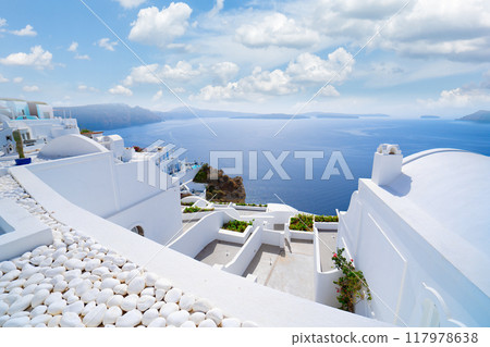 Oia, traditional greek village Oia, traditional greek village 117978638