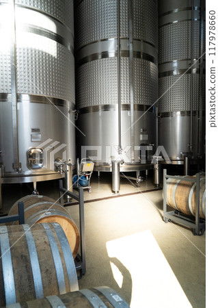 Modernt metal wine tanks Modernt metal wine tanks 117978660