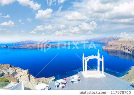 breakfast with caldera view 117978700