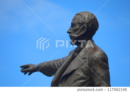 Dr. Clark's statue of Sapporo shepherd hill observatory 117982198