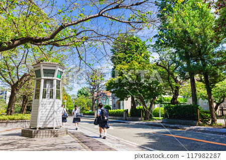 Yokohama: Yamate area lined with Western-style buildings Yokohama: Yamate area lined with Western-style buildings 117982287