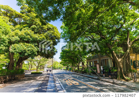 西式建築林立的橫濱山手地區 117982407