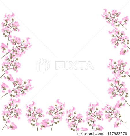 Surrounded by Crape Myrtles Surrounded by Crape Myrtles 117982578