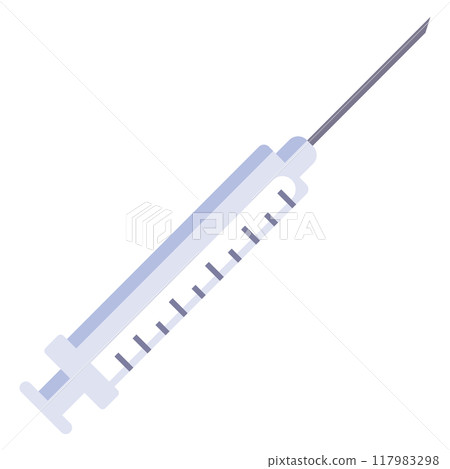 Syringe illustration Syringe illustration 117983298