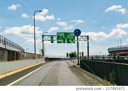 高速公路支線岔路口 117983871