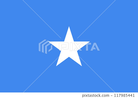 Flag Federal Republic of Somalia Flag Federal Republic of Somalia 117985441