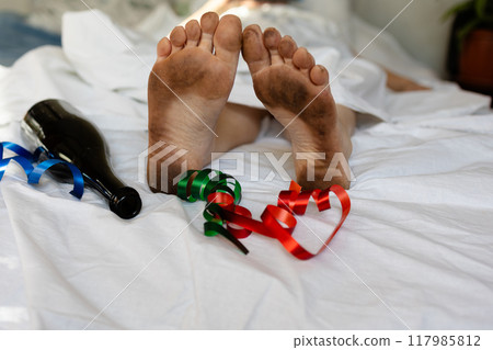 A Festive Celebration Takes an Unexpected Turn A Mysterious Scene Unfolds Before Us 117985812