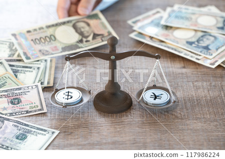 Image of the new 10,000 yen note Exchange rate 117986224