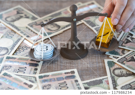 Image of the new 10,000 yen note - Pure gold trading 117986234