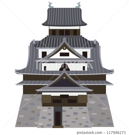 Matsue Castle, Shimane Prefecture, tourist attraction, material Matsue Castle, Shimane Prefecture, tourist attraction, material 117986271