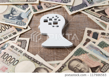 New banknote image AI trading 117986563