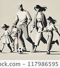 Family Soccer 117986595